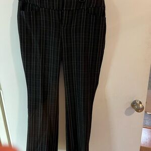 Black Plaid Trousers